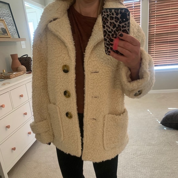 Free People Teddy Coat - Picture 2 of 3